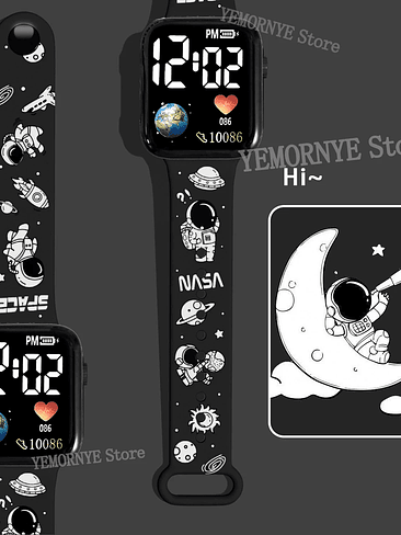 ⌚✨ Reloj Digital Infantil – Diseños Disney, Bob Esponja y Más ✨⌚ 14
