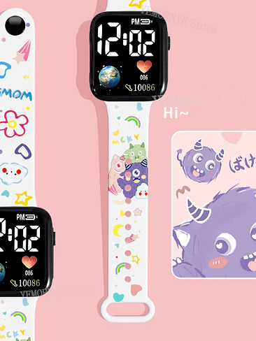⌚✨ Reloj Digital Infantil – Diseños Disney, Bob Esponja y Más ✨⌚ 16