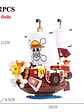 🏴‍☠️ Barco Sunny – Set Armable Tipo Anime 432 PCS + 9 Figuras One Piece Armable de Coleccion  - Miniatura 7