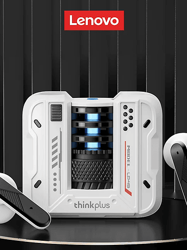 Auriculares inalámbricos  Lenovo LP49  con reducción de ruido, modo dual, llamadas HD, baja latencia y Bluetooth 5.4. 7