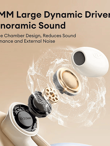 Auriculares estéreo inalámbricos Lenovo LP51 TWS Bluetooth V5.4, Lenovo Conexion Dual para Juegos 5