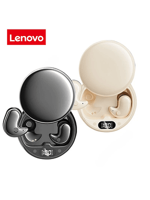 Auriculares invisibles Lenovo Y36 Mini Bluetooth 5.3 IPX5 impermeables TWS inalámbricos con micrófono, auriculares estéreo deportivos