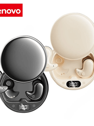 Auriculares invisibles Lenovo Y36 Mini Bluetooth 5.3 IPX5 impermeables TWS inalámbricos con micrófono, auriculares estéreo deportivos 2
