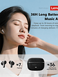 Auriculares inalámbricos Lenovo LE208 TWS Bluetooth 6.0 de cuero, estéreo, ENC, con cancelación de ruido y baja latencia de 38 ms para juegos. - Miniatura 5