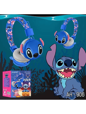 Auriculares Bluetooth Stitch AH-906 AH-906 Disney, auriculares inalámbricos con sonido HIFI, plegables, con micrófono