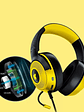 Auriculares para juegos Razer Pokémon Pikachu Kraken V3 PC con cable USB, edición limitada, iluminación RGB Chroma - Miniatura 2