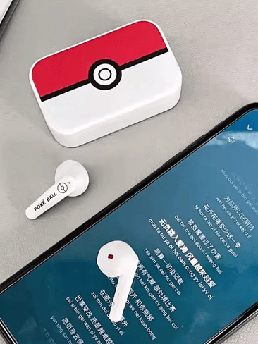 Audifonos Bluetooth Pokemon PM02 Pokeball , Con cancelacion de ruido. Calidad de Audio  2