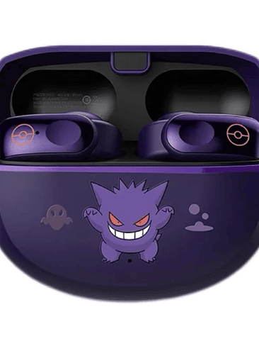 Pokemon  Gengar Anime con Bluetooth, Funda Gengar. Audifonos Stilo Clip. Anti deslizamiento  3