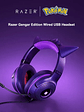 Razer Pokemon Gengar Edition RGB Kraken Kitty V2 Wired USB Gaming Headset - Miniatura 7