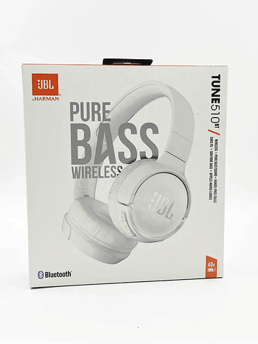 JBL Tune 510 BT Wireless Bluetooth Audifonos / Cancelacion de Ruido/ Realce Bajos y Agudos/ Sonido Envolvente 8