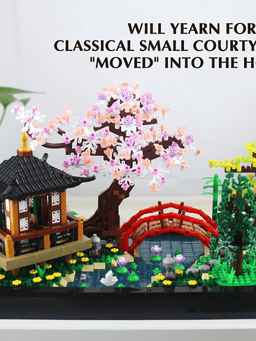 🌸 Jardín Japonés Armable – Escena Zen de Colección (2280+ piezas) 2