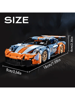 🏎️ Auto Deportivo Clásico Armable – Edición Racing - 1150 piezas