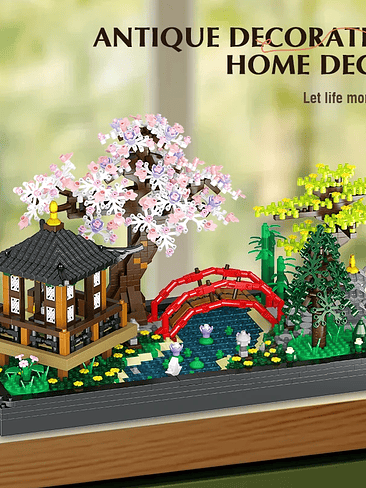 🌸 Jardín Japonés Armable – Escena Zen de Colección (2280+ piezas) 4