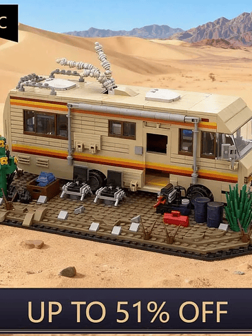 🚐  Breaking Bad RV 🚐 Casa Rodante Armable MOC – Set de Bloques Coleccionable 1