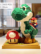 🧱 Figuras Armables de Bloques – Mario Bros/Yoshi/Luigi/Princesa Peach/ Rey Kupa (Coleccionables)  - Miniatura 2