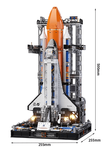 JAKI-8513 Cohete espacial Transbordador espacial 6