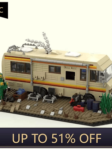 🚐  Breaking Bad RV 🚐 Casa Rodante Armable MOC – Set de Bloques Coleccionable 3