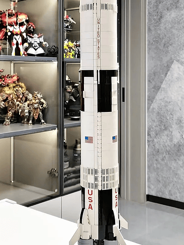 🚀 Cohete Espacial Saturno V Armable – Edición Histórica - 1969 piezas 4