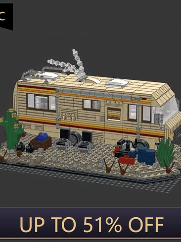 🚐  Breaking Bad RV 🚐 Casa Rodante Armable MOC – Set de Bloques Coleccionable 4