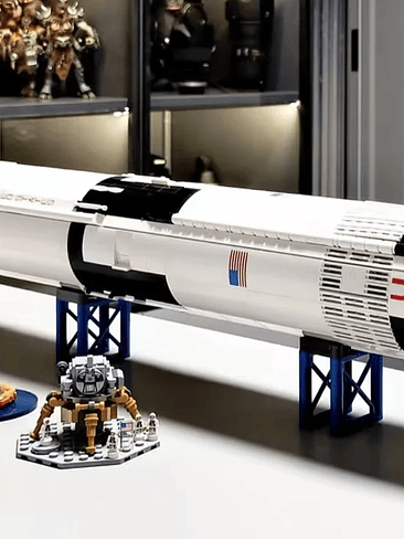 🚀 Cohete Espacial Saturno V Armable – Edición Histórica - 1969 piezas 5