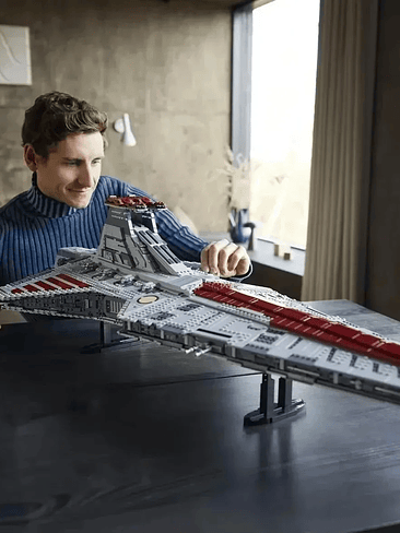 🚀 Nave Espacial Armable de Bloques – Crucero Venator Modelo 75367 StarWars  (5.374 Piezas) 2
