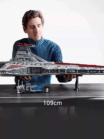 🚀 Nave Espacial Armable de Bloques – Crucero Venator Modelo 75367 StarWars  (5.374 Piezas) 3