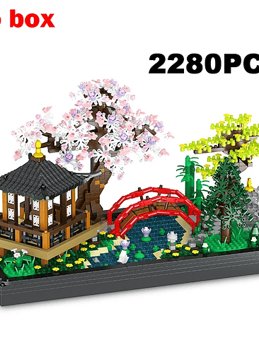 🌸 Jardín Japonés Armable – Escena Zen de Colección (2280+ piezas) 7