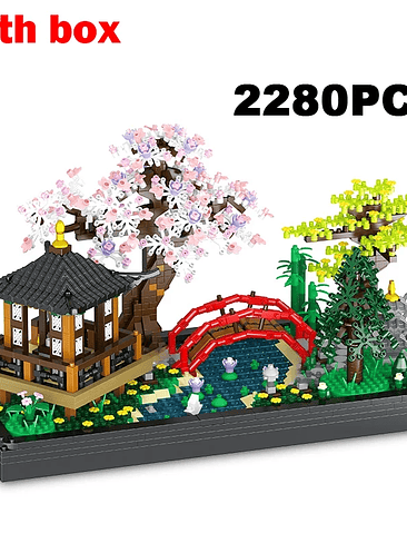 🌸 Jardín Japonés Armable – Escena Zen de Colección (2280+ piezas) 8