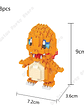 🧱 Figuras Armables de Bloques – Pokemon Pikachu, Charizard, Gengar, Snorlax - Miniatura 11