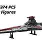 🚀 Nave Espacial Armable de Bloques – Crucero Venator Modelo 75367 StarWars  (5.374 Piezas) - Miniatura 7