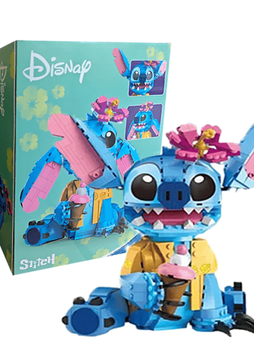 🧸 Disney 2025 - 784 piezas - Stitch Angel Versiones Azul y Rosa Coleccionable 3