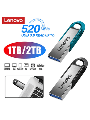 💾 Memoria USB Lenovo OTG USB 3.0 – Alta Velocidad (1TB / 2TB)