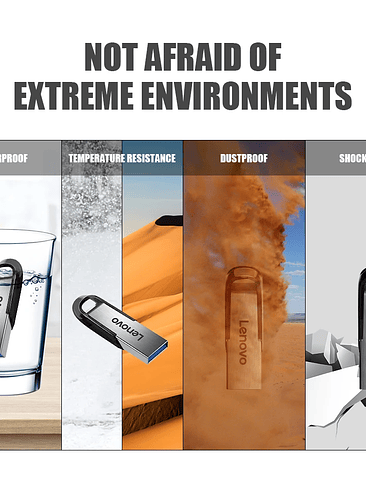 💾 Memoria USB Lenovo OTG USB 3.0 – Alta Velocidad (1TB / 2TB) 5