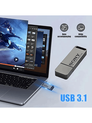 💾 Memoria USB-C SONY de 2 TB, 2 en 1, OTG, USB 3.1, de metal, memoria USB Dual C de 128 GB, 256 GB, 512 GB y 1 TB