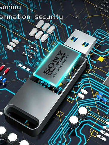 💾 Memoria USB-C SONY de 2 TB, 2 en 1, OTG, USB 3.1, de metal, memoria USB Dual C de 128 GB, 256 GB, 512 GB y 1 TB 5