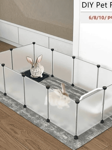 🐾 Corral Modular para Mascotas DIY 1