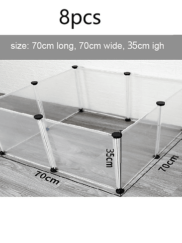 🐾 Corral Modular para Mascotas DIY 7
