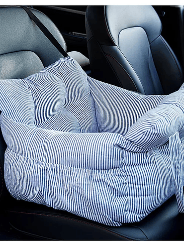 Asiento Cama Acolchado para Mascotas – Ideal para Viajes en Auto 11