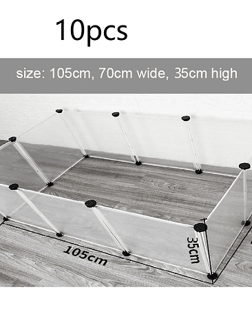 🐾 Corral Modular para Mascotas DIY 9
