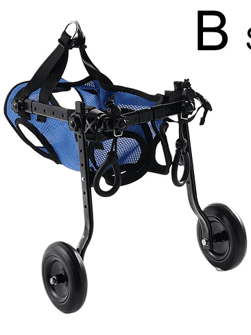 🐶 SILLA DE RUEDAS AJUSTABLE PARA MASCOTAS 🐾 8