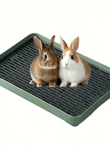🐰 Bandeja Sanitaria Premium para Conejos y Mascotas Pequeñas 11