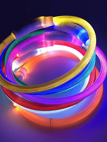 🐕 Collar LED Luminoso para Perros – Seguridad y Estilo en Cada Paseo 4