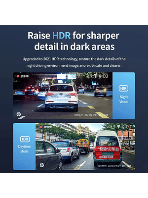 🚗📷 Dash Cam HP F965 – Ultra HD 2K