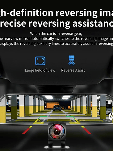 🚗🔥 Dash Cam HP F735X – Visión Nocturna Starlight 3