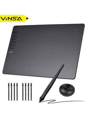 ✍️ Tableta Gráfica VINSA – Precisión y control para crear sin límites