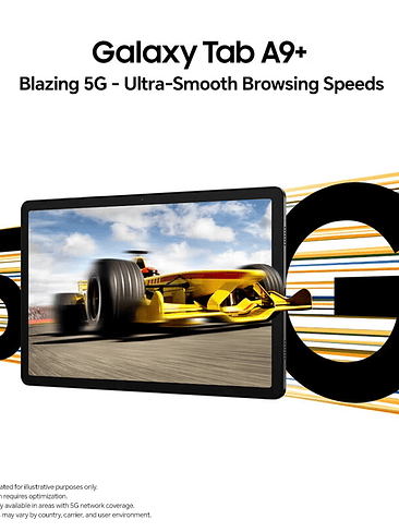 🌟 Samsung Galaxy Tab A9+ – Pantalla grande y rendimiento confiable 2