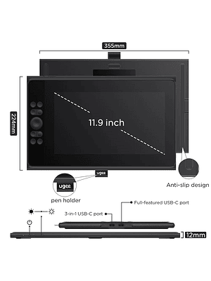🎨 UGEE Pen Display La herramienta definitiva para creadores digitales🎨