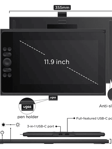 🎨 UGEE Pen Display La herramienta definitiva para creadores digitales🎨 2