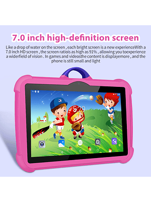 🌈 TabletPC 7” 🌈 Infantil Diversión, aprendizaje y seguridad en un solo dispositivo🌈