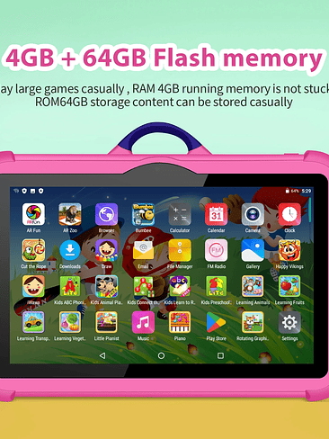 🌈 TabletPC 7” 🌈 Infantil Diversión, aprendizaje y seguridad en un solo dispositivo🌈 3